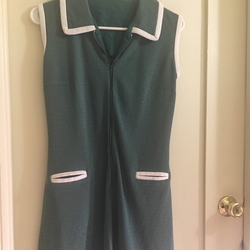 Vintage green dress